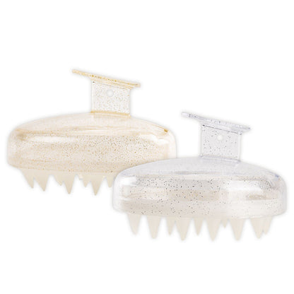 Transparent Massage Shampoo Brush