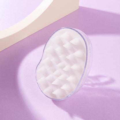 Transparent Massage Shampoo Brush